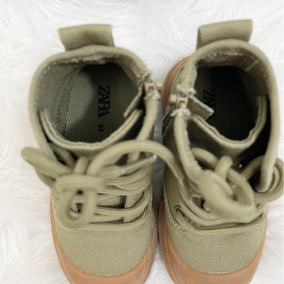 Zara Kids Boys Toddler Ankle Boots Size 22 - Picture 12 of 14